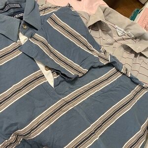 Men's polo's knit shirts (3) - Medium